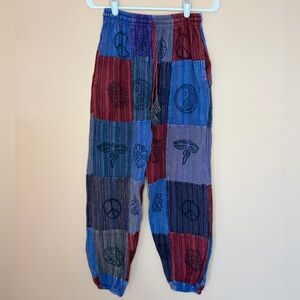 Boho Patchwork Pants